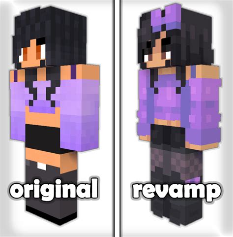 Aphmau Re Make Speedpaint Video Minecraft Skin