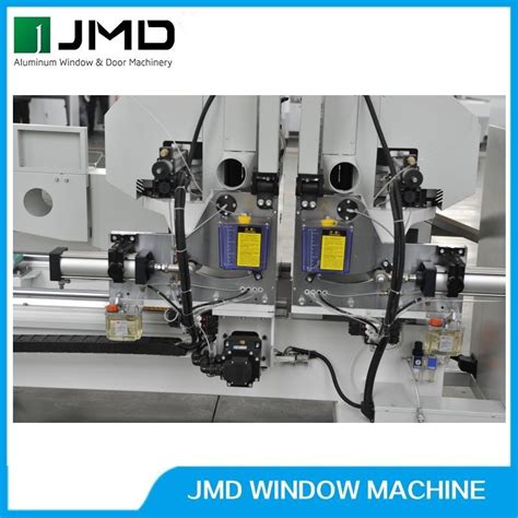 Jmd Aluminum Profile Cnc Double Head Cutting Saw Aluminium Cutter Saw