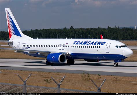 EI UNJ Transaero Airlines Boeing 737 86J WL Photo By Monica De Guidi