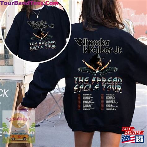 Wheelerwalker Jr The Spread Eagle Tour 2024 Shirt Wheeler Walker T