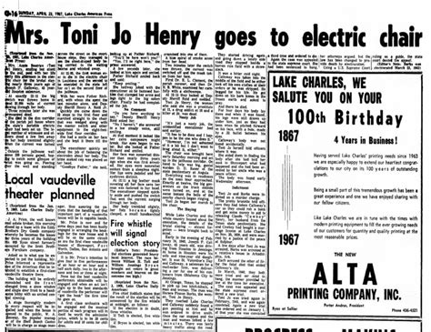 Toni Jo Henry Execution 1942 - Newspapers.com™