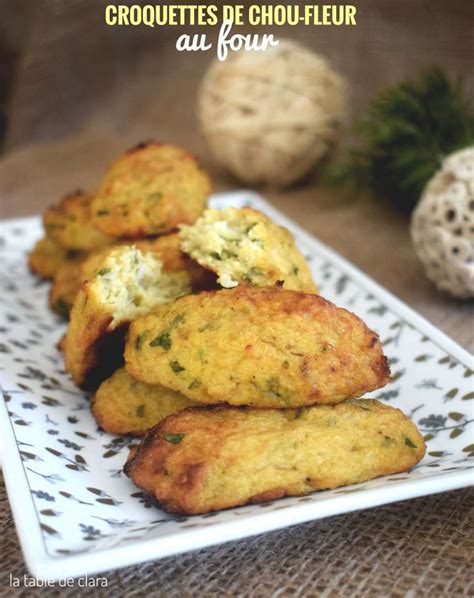 Croquettes De Chou Fleur Au Four Recette Ptitchef