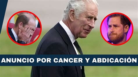 EL REY CARLOS III ENCIENDE ALARMAS POR SU SALUD y ANUNCIO PÓR SU CÁNCER