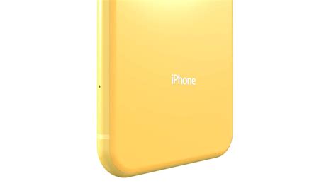 Apple iPhone XR Yellow - 3D Model by rzo