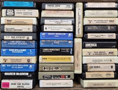 lot   mixed genre  track tapes  tested  serviced  price