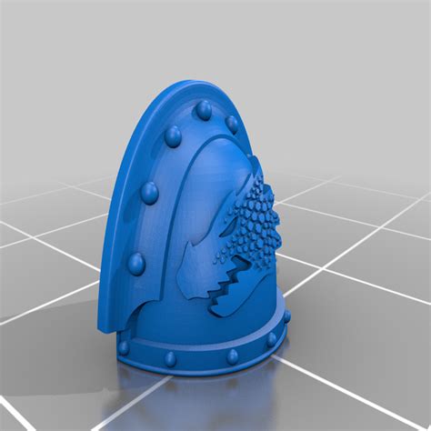 Free Stl File Salamanders Shoulder Pads Mk Ii Iii Vii D Print