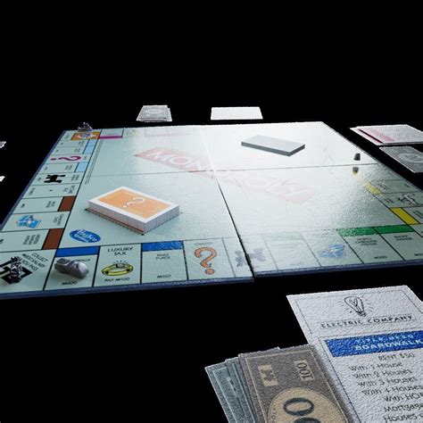 3D model Monopoly Board Game VR / AR / low-poly | CGTrader