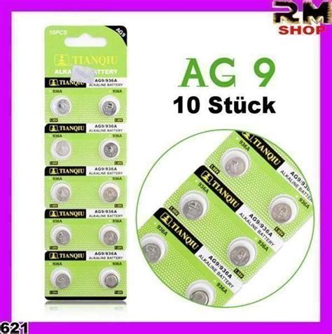 AG9 Batterie LR936 D394 SP394 394A SR936 | Kaufen auf Ricardo