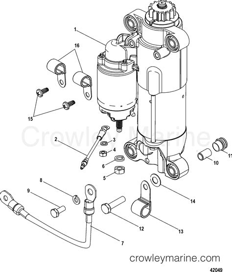 Starter Motor B And Up Mercury Outboard Efi Elpt