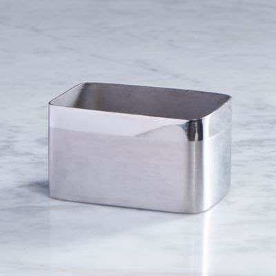 Brushed Stainless Sugar Holder Party Rental Ltd