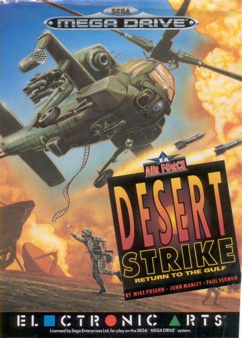 Desert Strike Return To The Gulf OVP Shoot Em Up Mega Drive