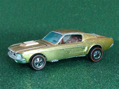 Vintage Hot Wheels Redline S S Toy Car Custom Mustang Hk Gold Parts Repairs Antique Price