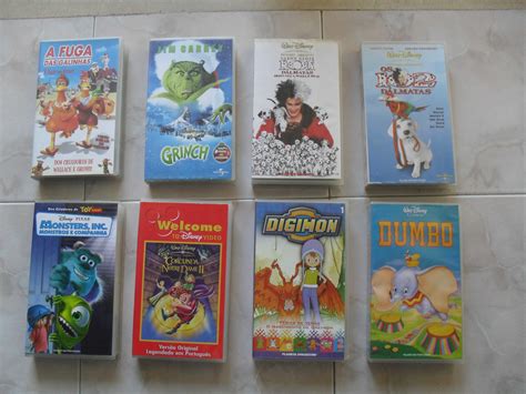 Cole O Cassetes Vhs Desenhos Animados Diversos Oferta Ler Descri O