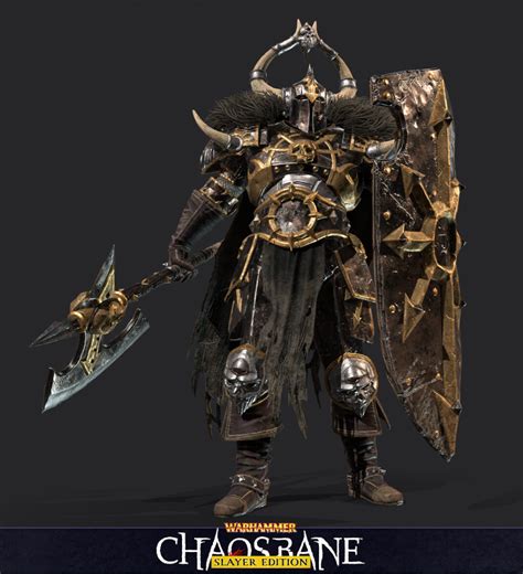 Warhammer Chaosbane Chaos Warrior Aurelien Mauranne Artofit