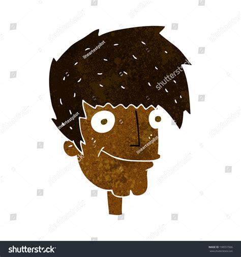 Cartoon Smiling Man Stock Vector (Royalty Free) 198557066 | Shutterstock