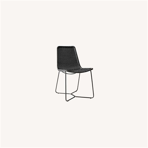 West Elm Outdoor Slope Dining Chair AptDeco