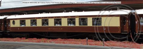 Paul Bartlett S Photographs Pullman Coaching Stock Perseus