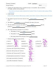 Isotope Notation Practice.pdf - Chemistry Worksheet NAME: Isotope ...