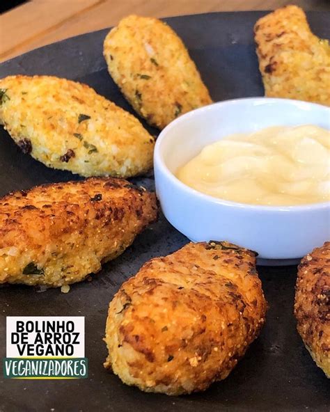 Bolinho De Arroz Receita Vegana Veganizadores Tudo Vegano