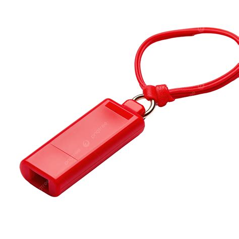 Red Whistle Accessory Whistle Sport Silver Png Transparent Image And