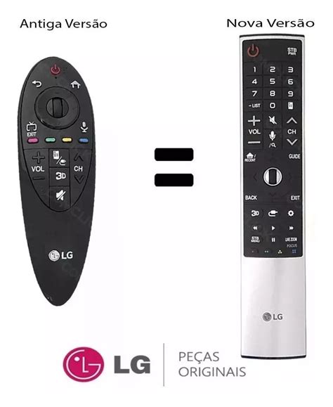 Controle Remoto LG Smart Tv An Mr500g Magic Lb6500 Lb7000