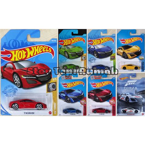 Hot Wheels 17 Acura NSX HW 2017 Honda Turbo Exotics Factory Fresh Then And Now Forza Motorsport