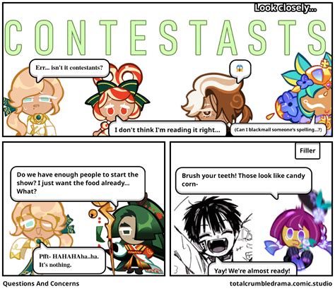 Questions And Concerns Comic Studio