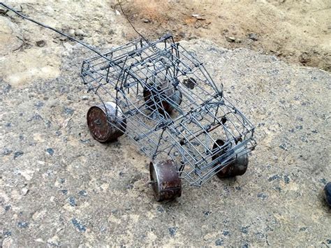 Draadkar A Toy Toyota Made From Wire Push Toys Super Cars Ficksburg