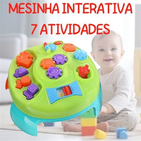 Mesinha Did Tica Colorida E Interativa Atividades Mesa Educativa