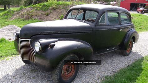 1940 Chevy 2 Door Sedan For Restoration