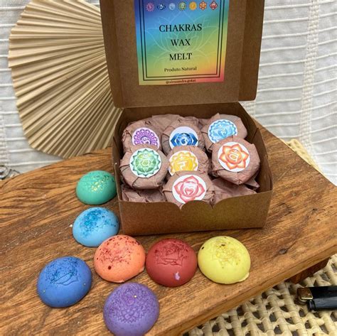 Chakras Wax Melt Gokai Artes E Alquimia Natural