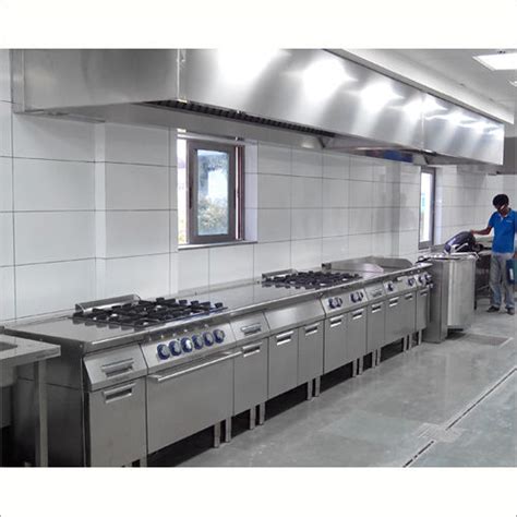 Semi Automatic Stainless Steel Commercial Kitchen Cooking Equipment At