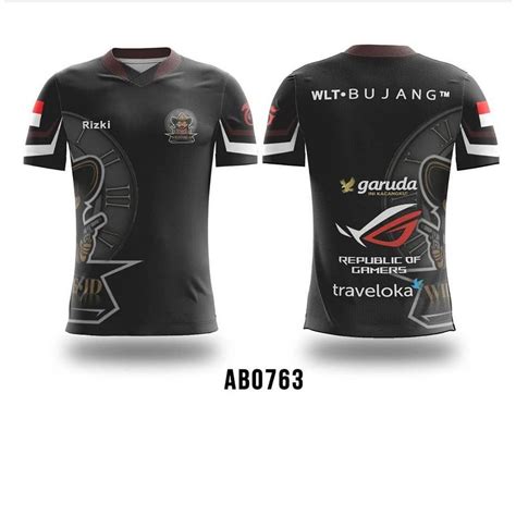 Jual Kaos Jersey Esport PUBG Custom Free Fire Mobile Legend AOV PB