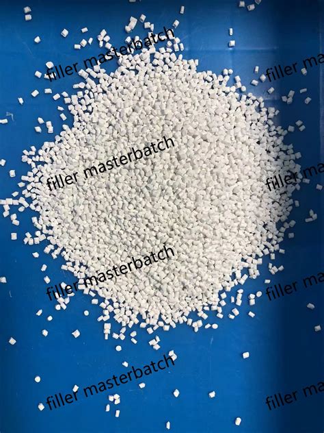 Polycarbonate White Transparent Filler Masterbatch CaCO3 Compound