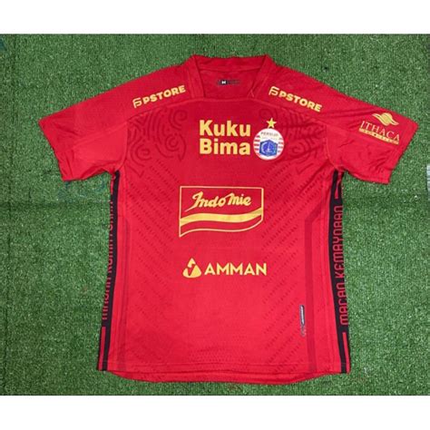 Jual Jersey Bola Persija Home Grade Ori 2023 2024 Shopee Indonesia