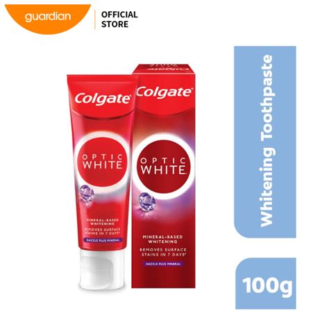 Colgate Optic White Dazzling White Whitening Toothpaste 100g Lazada