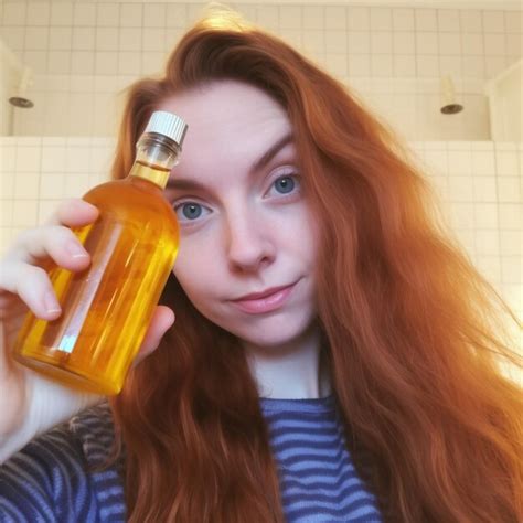 Premium AI Image Photo Of Clarifying Apple Cider Vinegar Hair