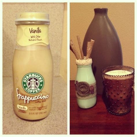 Starbucks Frappuccino Bottle Vase