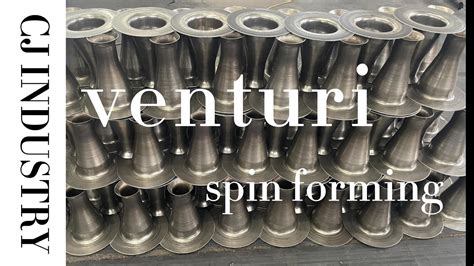 CNC Stainless Steel Venturi Tube Spinning Machine YouTube