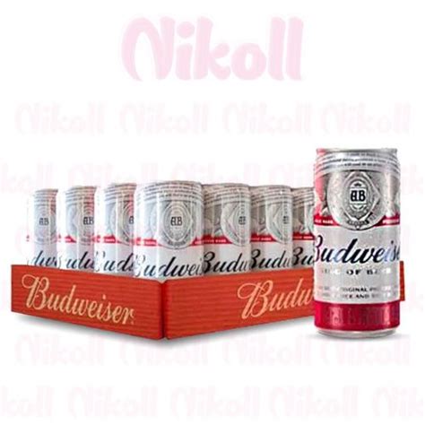 Budweiser Lata Ml X Distribuidora Nikoll