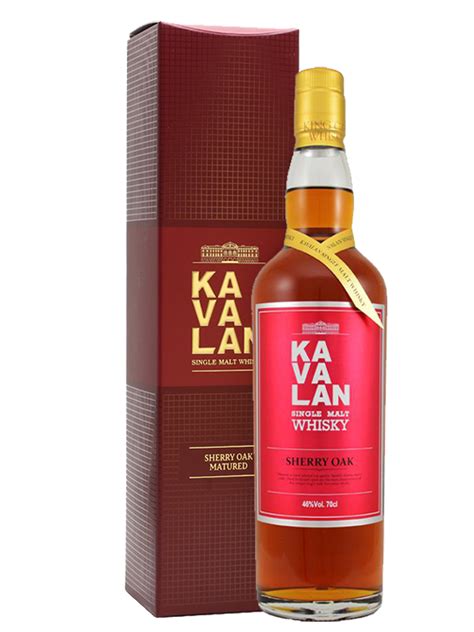 Kavalan Sherry Oak Taiwanese Single Malt Whisky 70cl House Of Malt