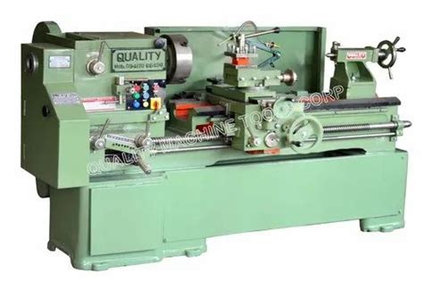 Horizontal Cone Pulley Medium Duty Lathe Machine Spindle Bore Mm