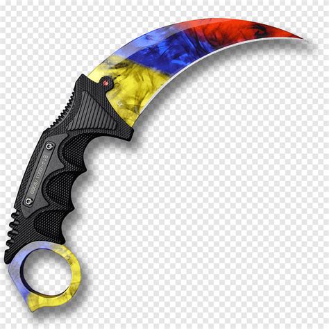 Counter Strike Global Offensive Knife Karambit Doppler Radar Blade