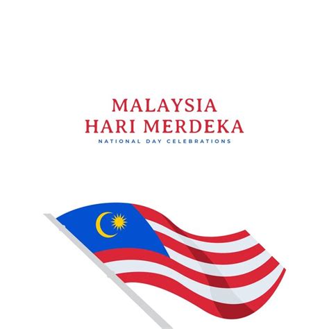 Premium Vector Hari Merdeka Malaysia Independence Day Celebration