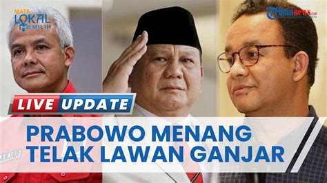 LSI Prabowo Menang Telak Lawan Ganjar Jika Pilpres Berlangsung Dua