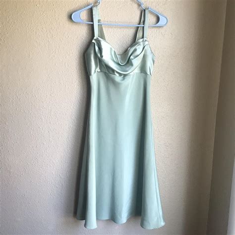 gorgeous elegant mint green dress - one of the... - Depop