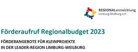 F Rderaufruf Regionalbudget Gemeinde Elbtal