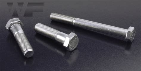 Unf Hex Head Bolts Asme B Inch In A Stainless Steel