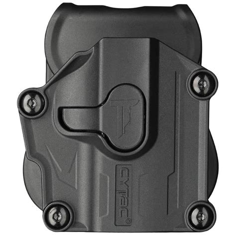 Cytac Right Handed Mega Fit Hard Shell Holster For Compact Pistols