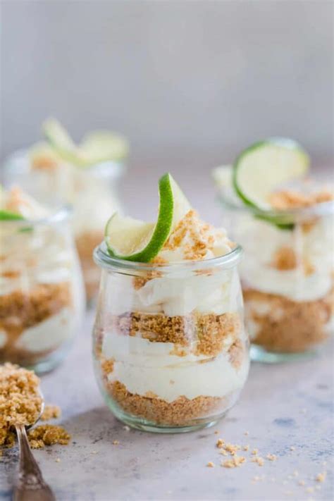 No Bake Key Lime Cheesecake Parfaits Well Seasoned Studio